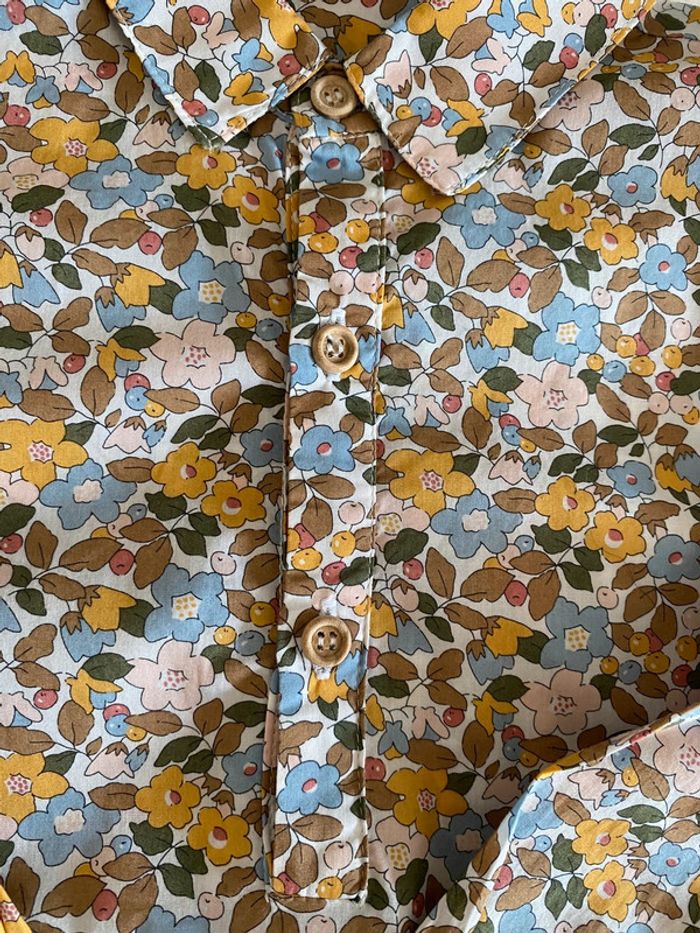 Chemise liberty Mi canesu 4 ans - photo numéro 4