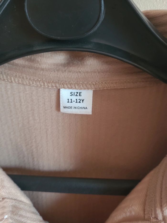 Chemise beige 11/12 ans - photo numéro 3
