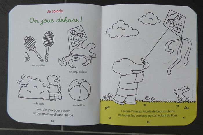 Magazine Babar avec histoires et coloriages du printemps - photo numéro 7
