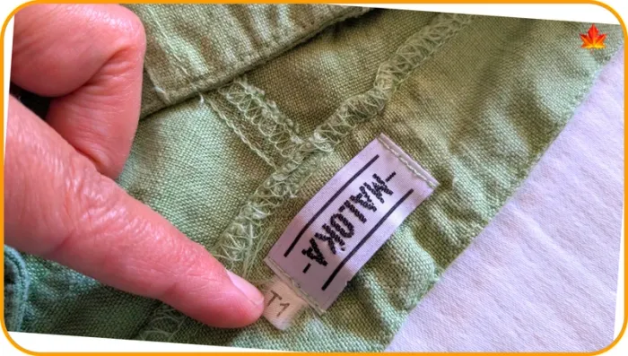 Pantacourt femme en lin Vintage Maloka S - photo numéro 5