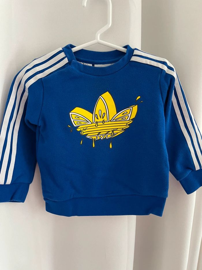 Sweat adidas 9/12 mois
