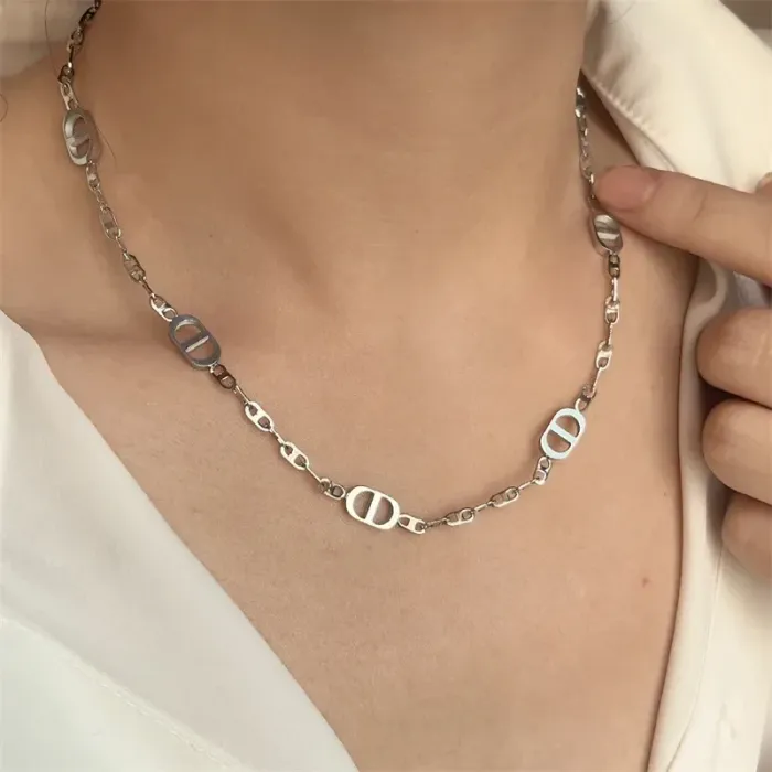 Collier femme en acier inoxydable - photo numéro 2