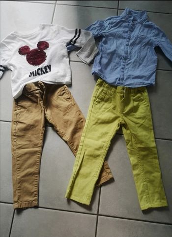 Pantalon toile haut 3 ans