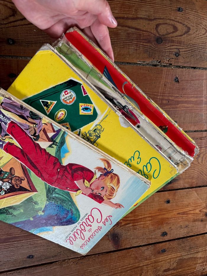 État moyen - 4 Livres Caroline années 50/60 Lot Grands albums Hachette Pierre Probst - photo numéro 13