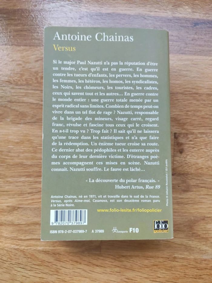 Versus de Antoine Chainas - photo numéro 2