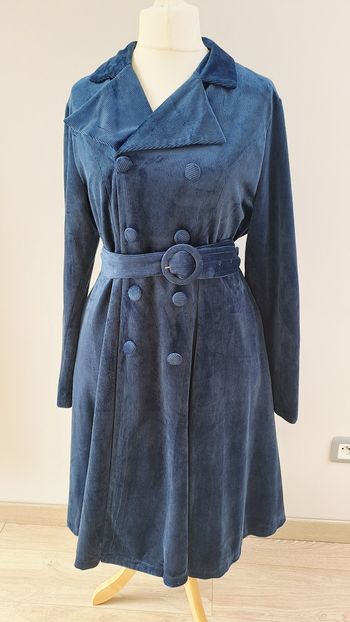 Manteau velour  retrostage taille 44