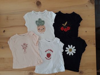 Lot  tee-shirt Kiabi 6 mois