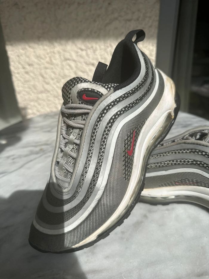 Basket Nike air Max 97 grise - photo numéro 3