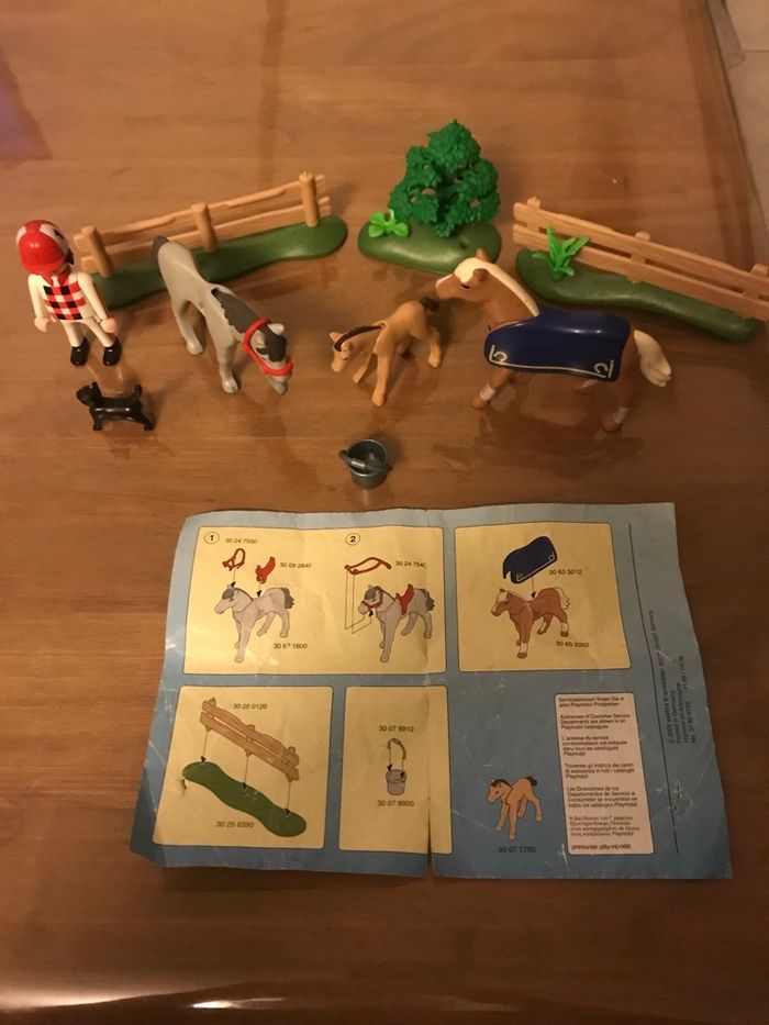 Playmobil Famille de chevaux