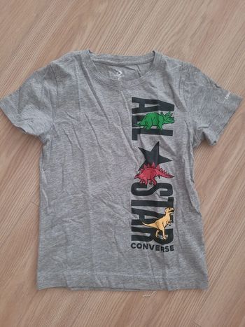 T shirt converse dinosaures