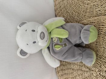 Ours en peluche Artesavi m. Sound, vert