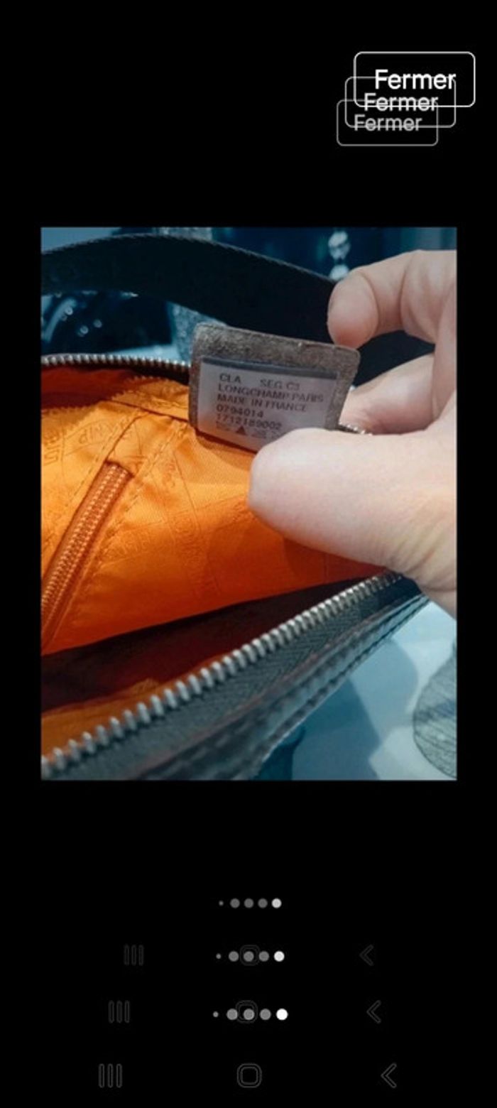 Pochette longchamp homme tt est visible sur les photos - photo numéro 9