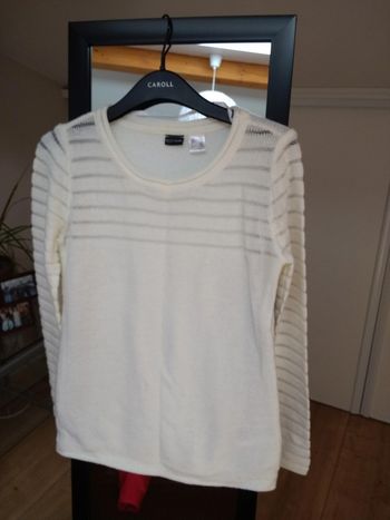 Pull blanc