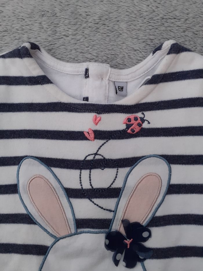 Tunique fille manches longues 6 mois neuf - photo numéro 2