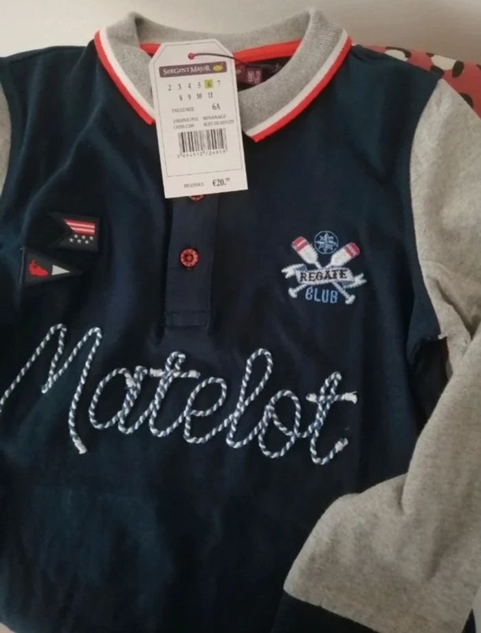 Polo manches longues Matelot SGMJ 6 ans - photo numéro 11