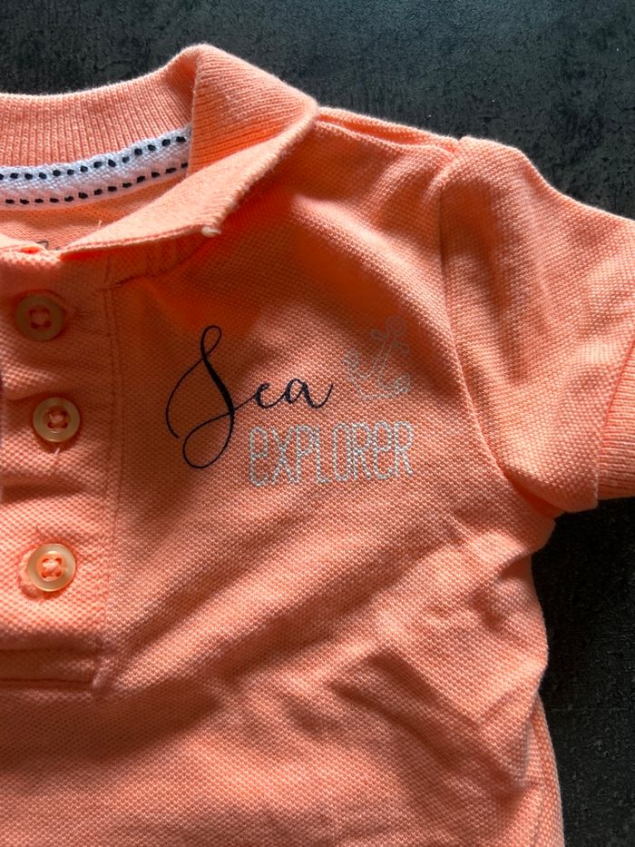 Polo manches courtes bébé taille 3 mois - photo numéro 2