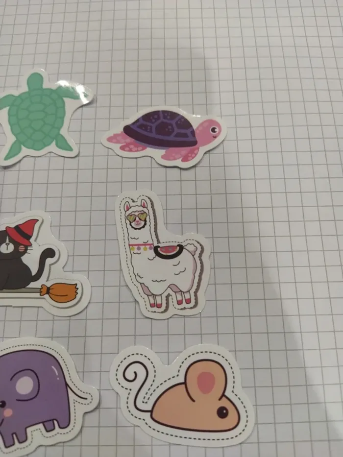 Autocollants thème kawaii (lot E) - photo numéro 3