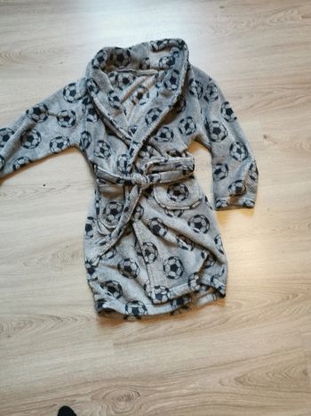 Peignoir foot 8 10 ans