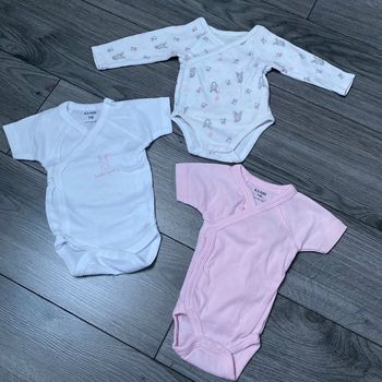 Lot bodies 2 manches courtes / 1 manches longues