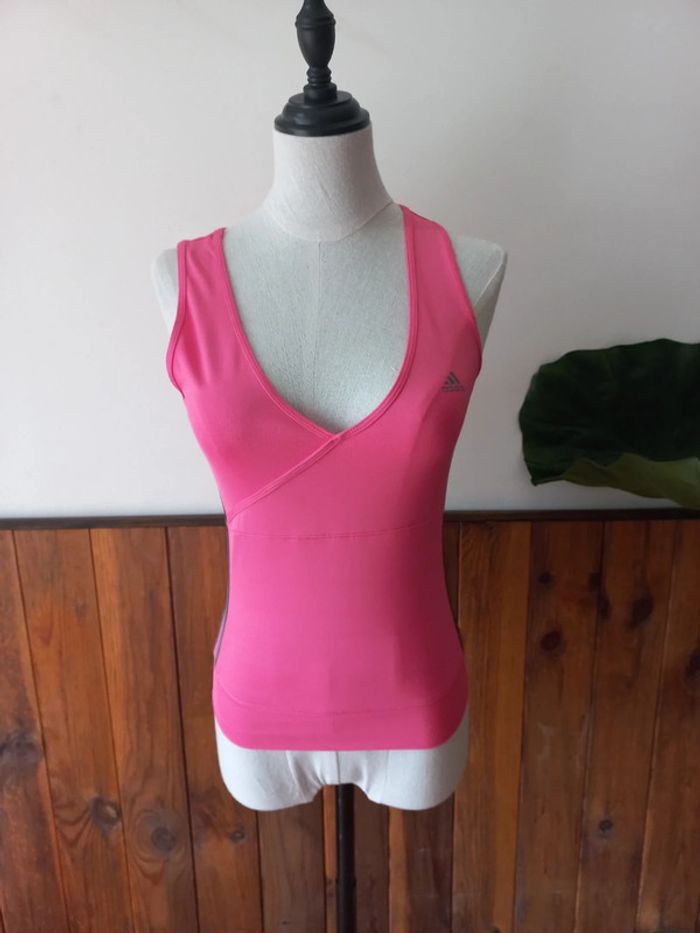 Débardeur de sport rose