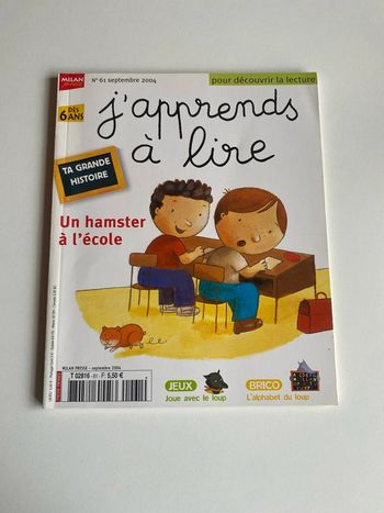 J apprends à lire