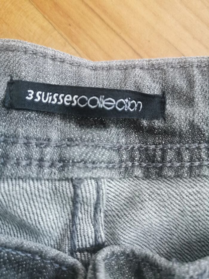 Jeans gris femme - photo numéro 2