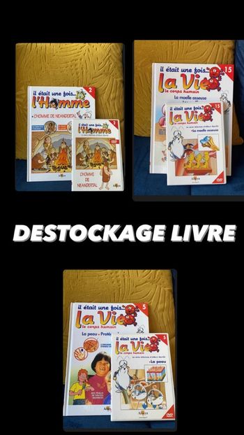 Destockage livre la vie