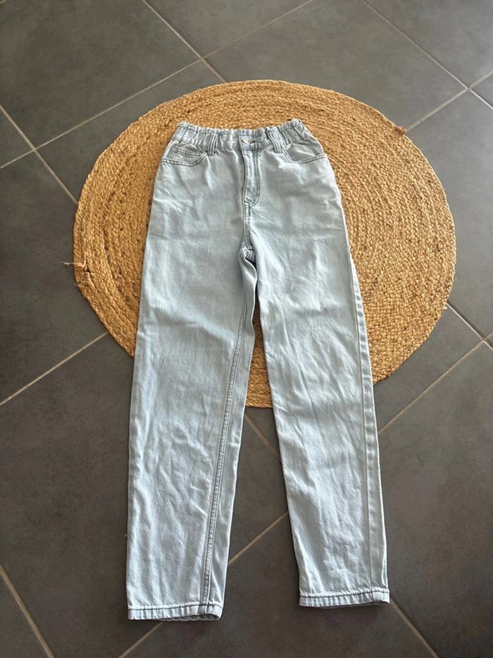 Jeans taille haute claire - photo numéro 2