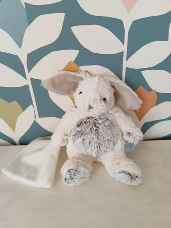 Doudou lapin baby nat