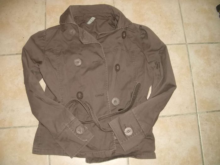 veste doublée marron fille 16 ans