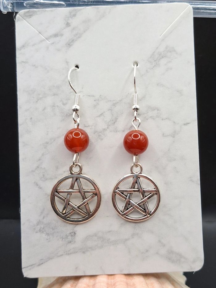 Boucles d'oreilles argent 925