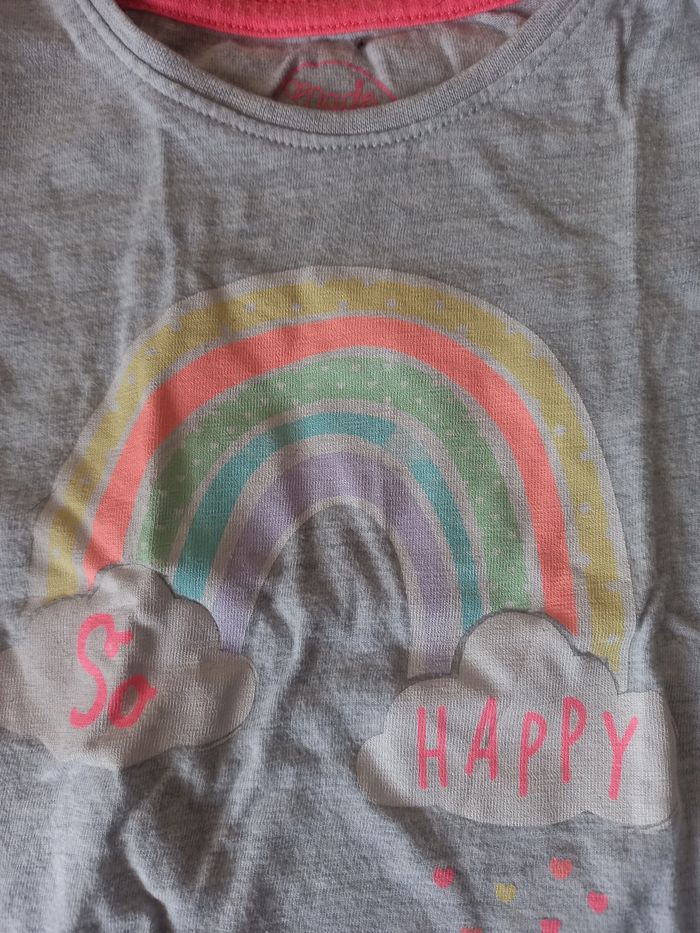 T shirt arc en.ciel - photo numéro 2