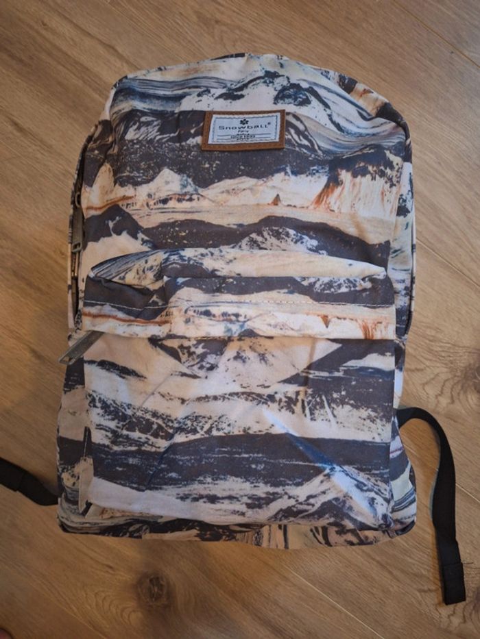 🌟 Sac à dos, Cartable imprimé Snowball Paris 🌟 - photo numéro 2