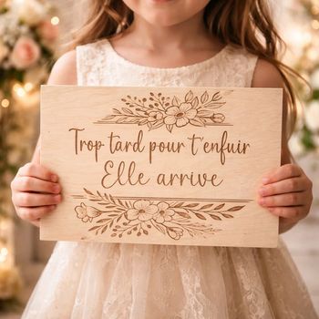 Lot pancarte mariage 