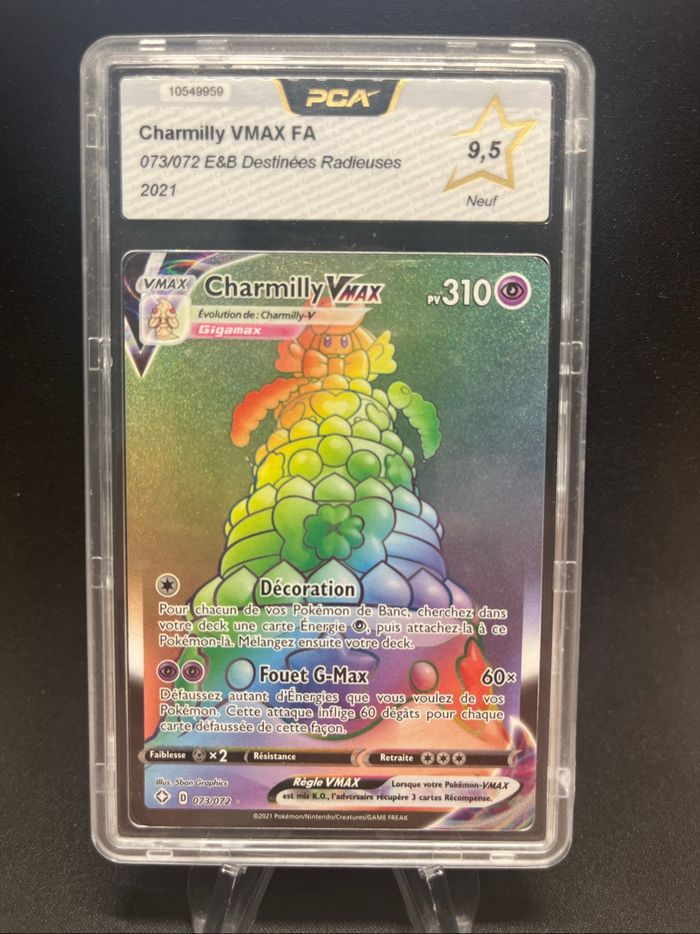 Carte Pokémon Charmilly 073/072 PCA 9,5