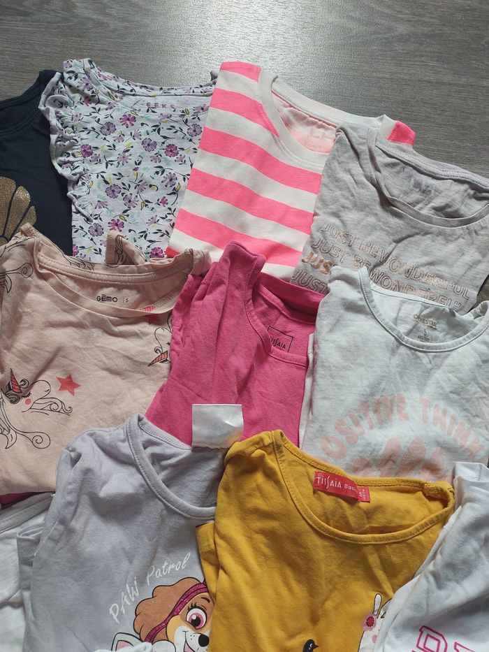 Lot ter shirt fille - photo numéro 3