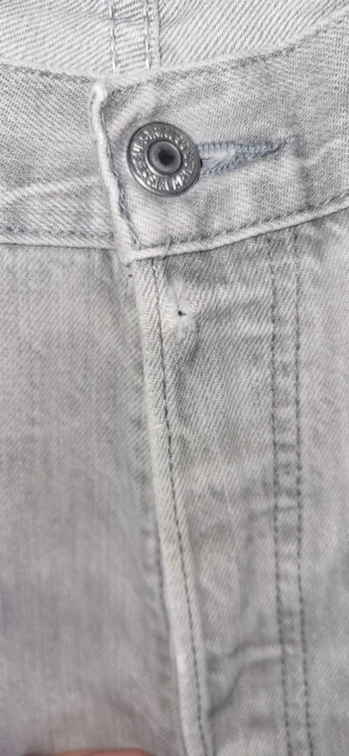 Jean levi's 501 gris homme W36L34 - photo numéro 8