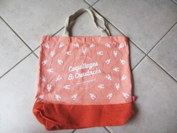 Sac de plage « Coquillages et crustacés »