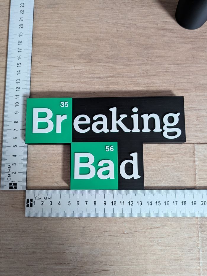 Breaking Bad logo décoratif a poser 18x10cm - photo numéro 5