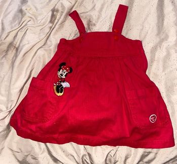 Robe rouge Minnie Disneyland Paris
