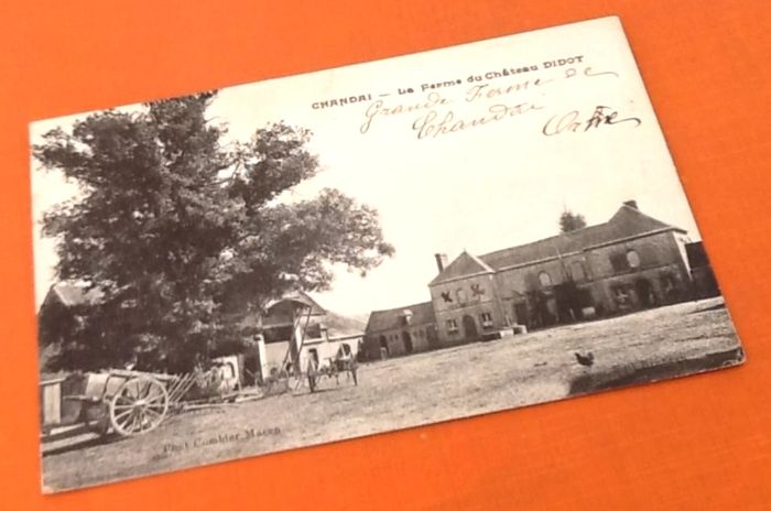 Carte postale ancienne Chandai (Orne) La Ferme du Château Didot - photo numéro 4