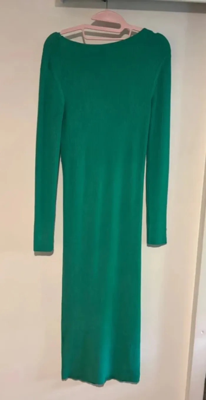 💚 Robe Manoukian verte – Neuve avec étiquette – Taille M - photo numéro 5