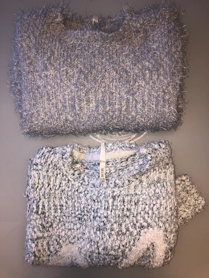 Lot de 2 pulls fille 🌺 taille 6-7ans