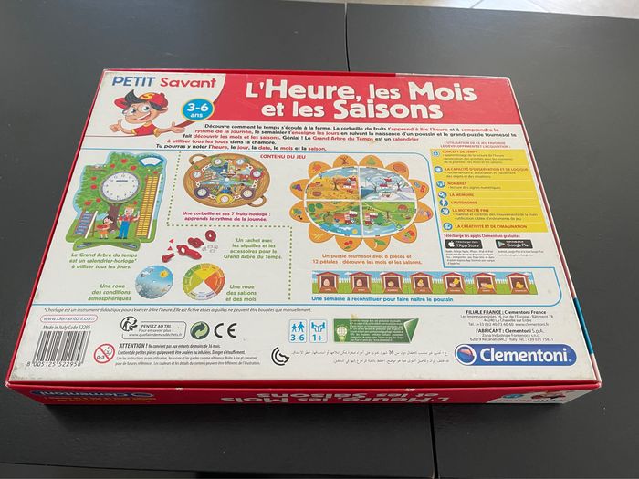 L’heure les mois les saisons - photo numéro 2