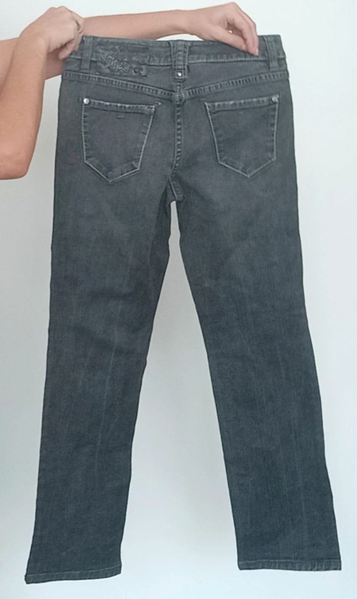 Jean noir droit Esprit taille 38 - photo numéro 4