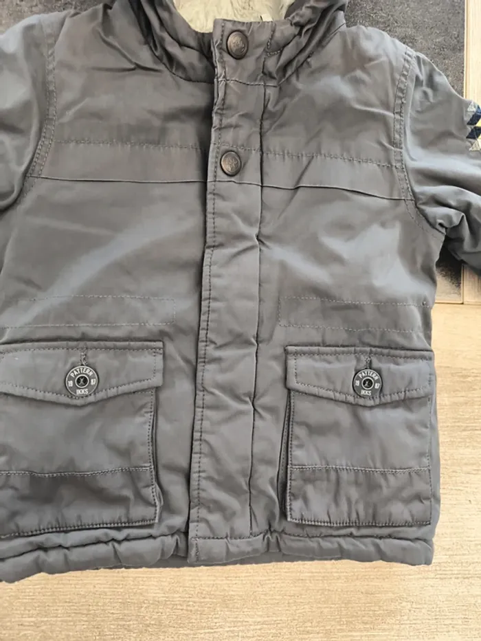 Parka intérieur polaire garçon 12 mois IKKS - photo numéro 5