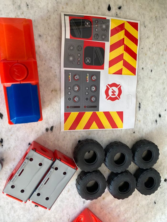 Meccano junior Camion de Pompiers - photo numéro 7