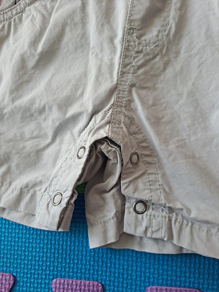 Lot de 2 salopette-short 12m - photo numéro 5