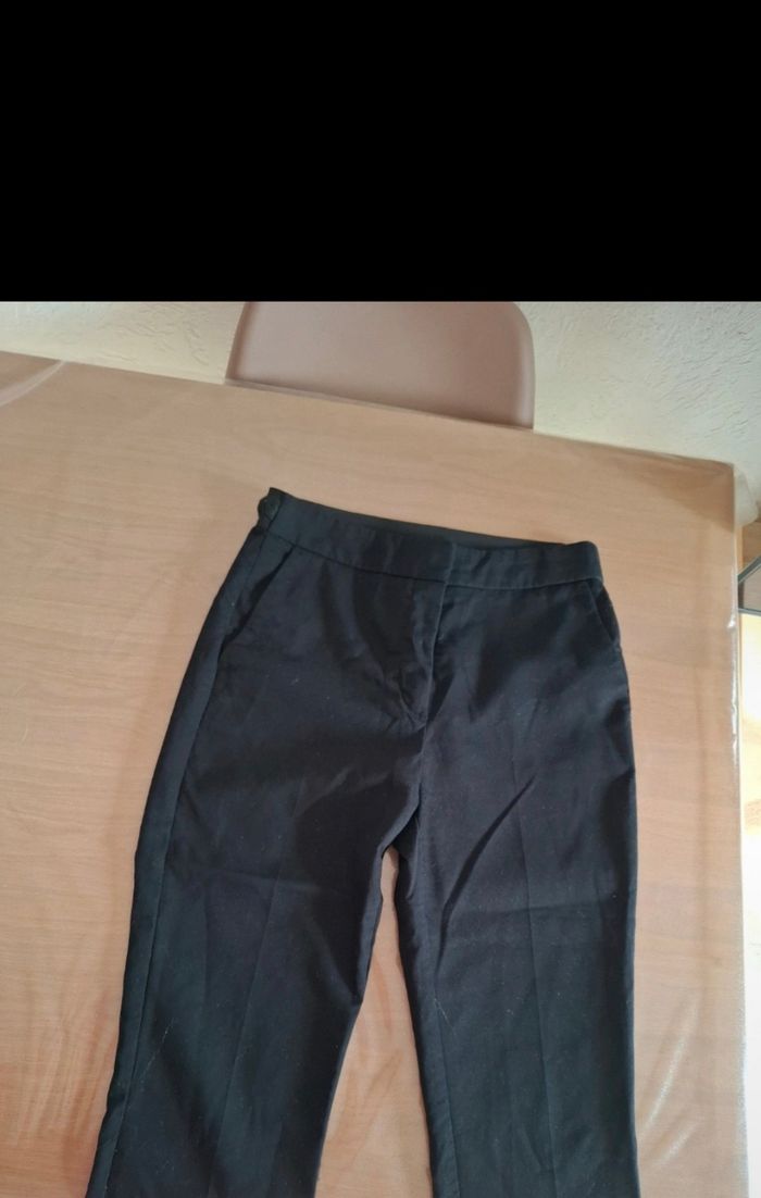 Pantalon tailleur Noir Zara - photo numéro 2