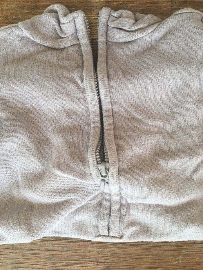 Robe mauve/ manches longues/Kitchoune/12m - photo numéro 4